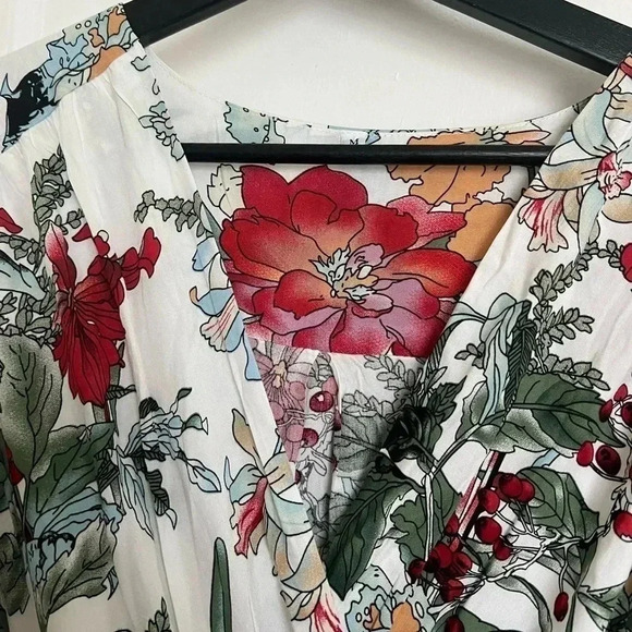 Women’s Floral High Low Dress Size Medium - Picture 4 of 6